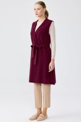 YLK.22013.1	KRUVAZE YAKA DÜĞMELİ TRİKO YELEK #11-25#