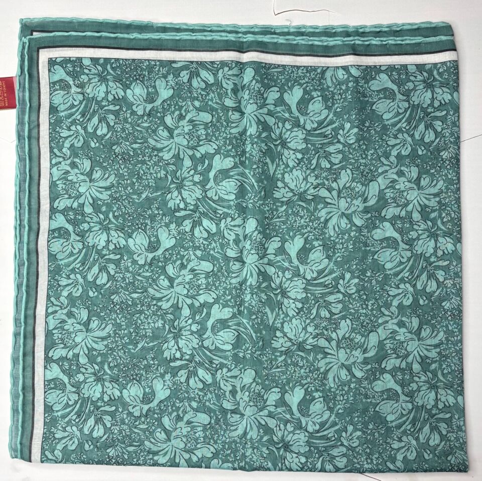 01225 LUVEN SARA COOPER SOFT EŞARP #07-25# STD - yeşil