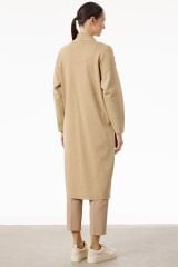 HRK.21749.1 OMUZLARI TAŞLI ŞAL YAKALI TRİKO HIRKA #11-25#