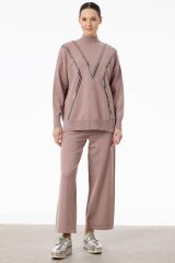 TKM.21751.1	ŞERİT PAYET DETAYLI PANTOLONLU TRİKO TAKIM #11-25#