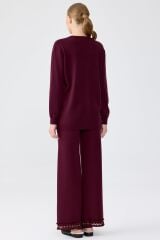 TKM.22011.1	KUŞ GÖZÜ AKSESUARLI PANTOLONLU TRİKO TAKIM #11-25#