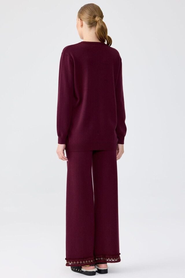 TKM.22011.1	KUŞ GÖZÜ AKSESUARLI PANTOLONLU TRİKO TAKIM #11-25#