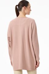 TNK.21755.1	OMUZLARI VE CEPLERİ TAŞLI SOSİS YAKALI TRİKO TUNİK #11-25#