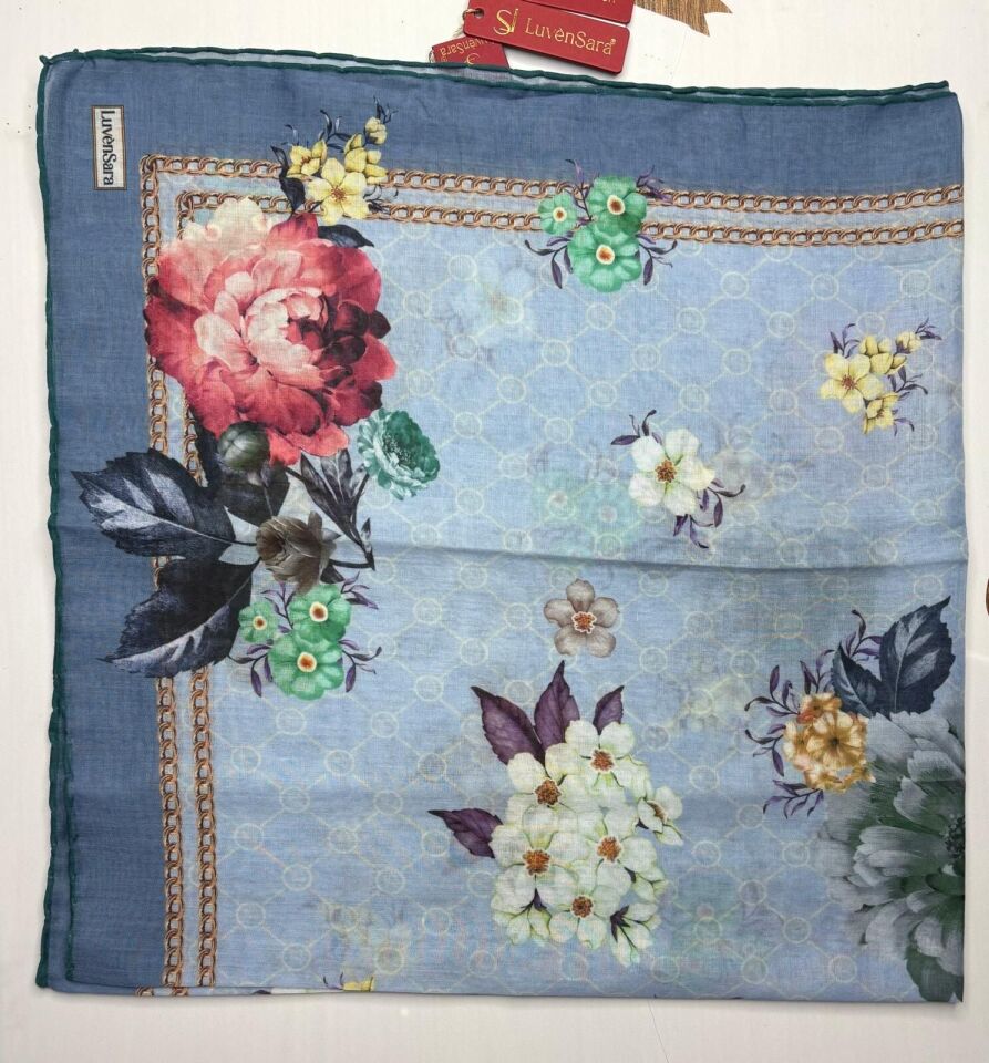 01234 LUVEN SARA COOPER SOFT EŞARP #07-25# STD - haki