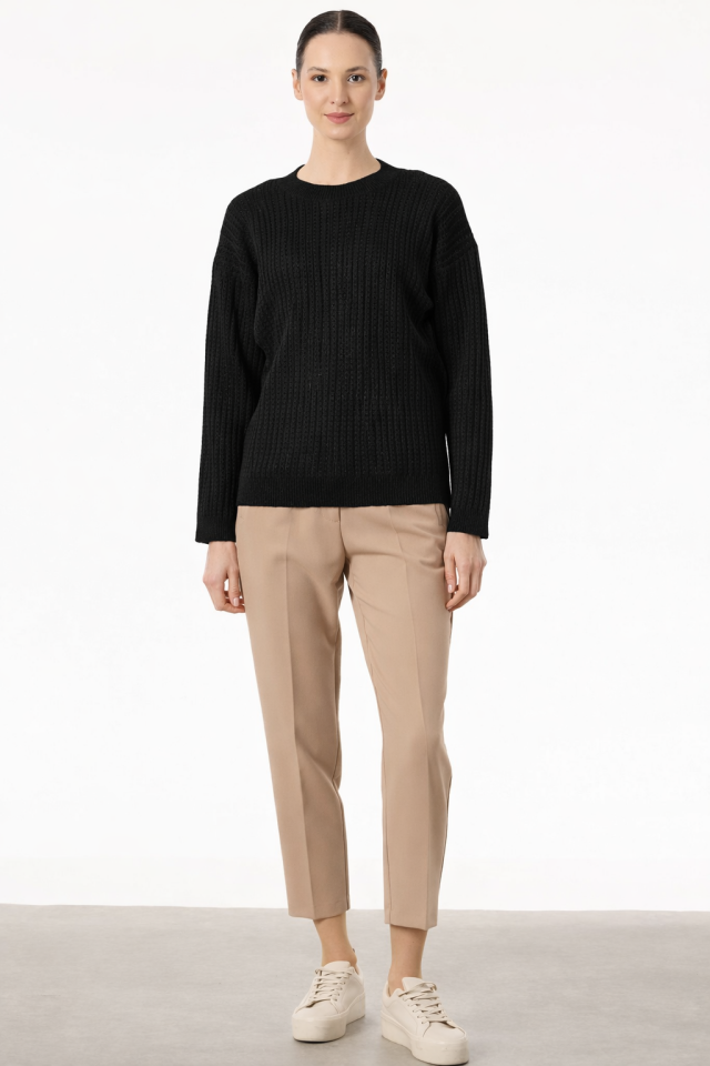 TNK.21779.1	TAŞ BASKILI FİTİLLİ TRİKO TUNİK #11-25#