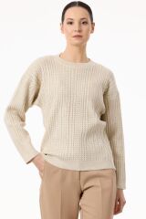 TNK.21779.1	TAŞ BASKILI FİTİLLİ TRİKO TUNİK #11-25#