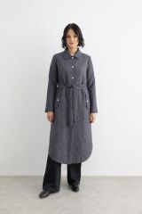 54023 ÖNDEN ÇITÇITLI CEPLİ DESENLİ GİY-ÇIK KAPİTONE KAP #12-25#