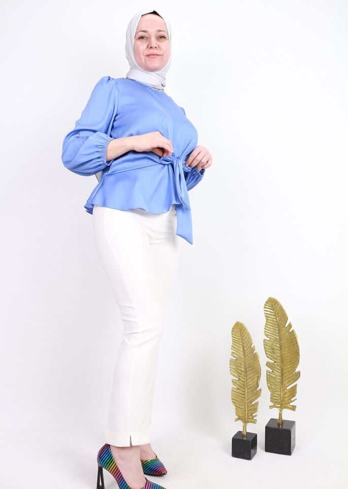 59059 ÖNDEN 2 DÜĞMELİ CEPLİ KALSİK DAR PAÇA PANTOLON QYS PANTOLON 59059 #23-063