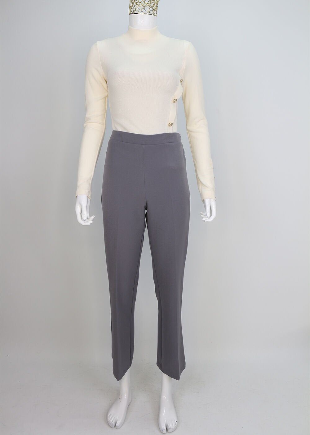QKS 59016 PANTOLON #22-10# 46 - Kahverengi