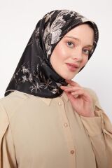 I-1190 LEVİDOR TWİLL İPEK EŞARP #08-25#