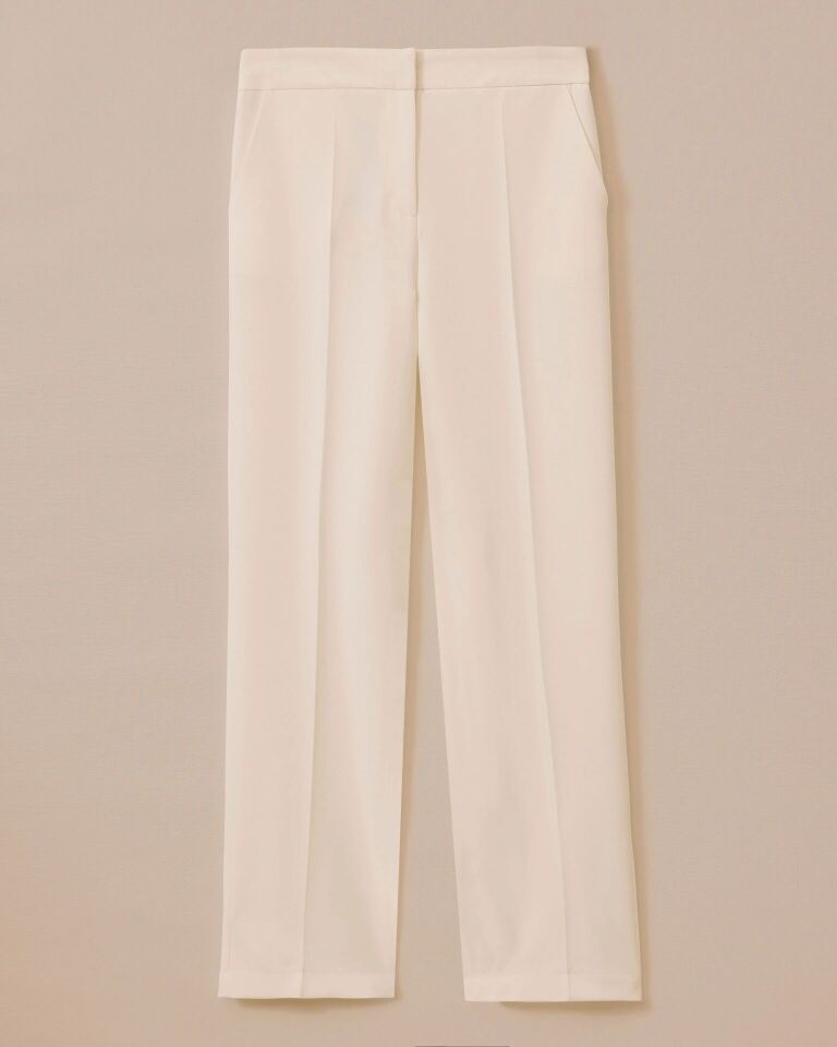 10010 BELİ YARIM LASTİKLİ YANLARI CEPLİ GÜNLÜK PANTOLON #03-25#