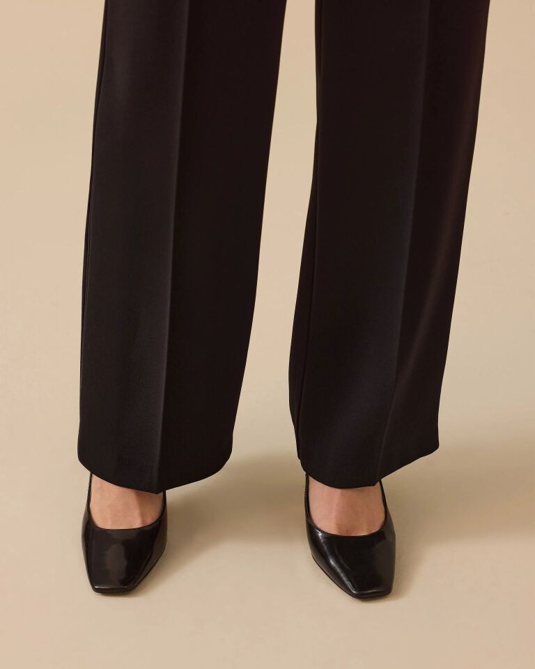 10002 YANLARI CEPLİ FERMUARLI KLASİK DAR PANTOLON #03-25#