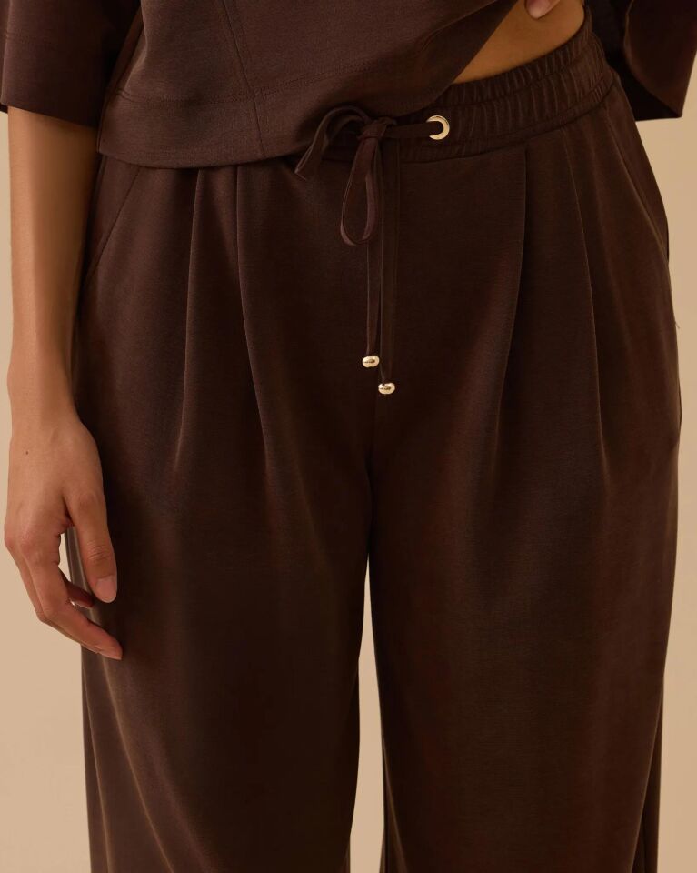 10008 BAĞCIKLI PİLE DETAYLI EŞOFMAN ALTI..#26#