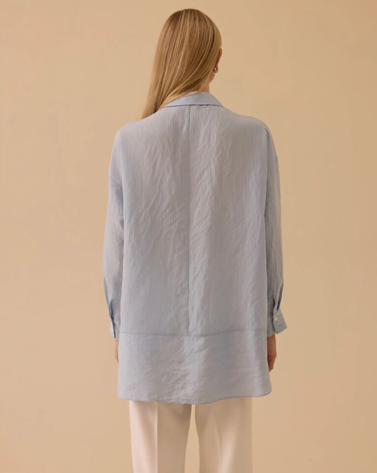 1010 KATMANLI DANTEL DETAYLI TUNİK #26#