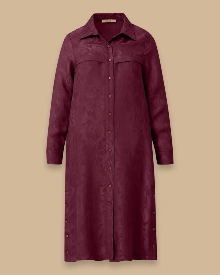 4022 ÖNDEN DÜĞMELİ JAKAR BASKILI YANLARI DÜĞMELİ SPOR ŞIK GÖMLEK TUNİK 10002511214022 #06-25#