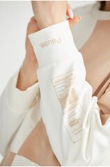ÇAPRAZ RENK BLOKLU SWEAT TUNİK QKS 1250,01  #22-09#