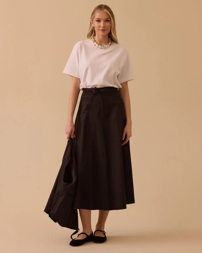 10003 CEP DETAYLI FERMUARLI PRAŞÜT KUMAŞ ETEK #26#