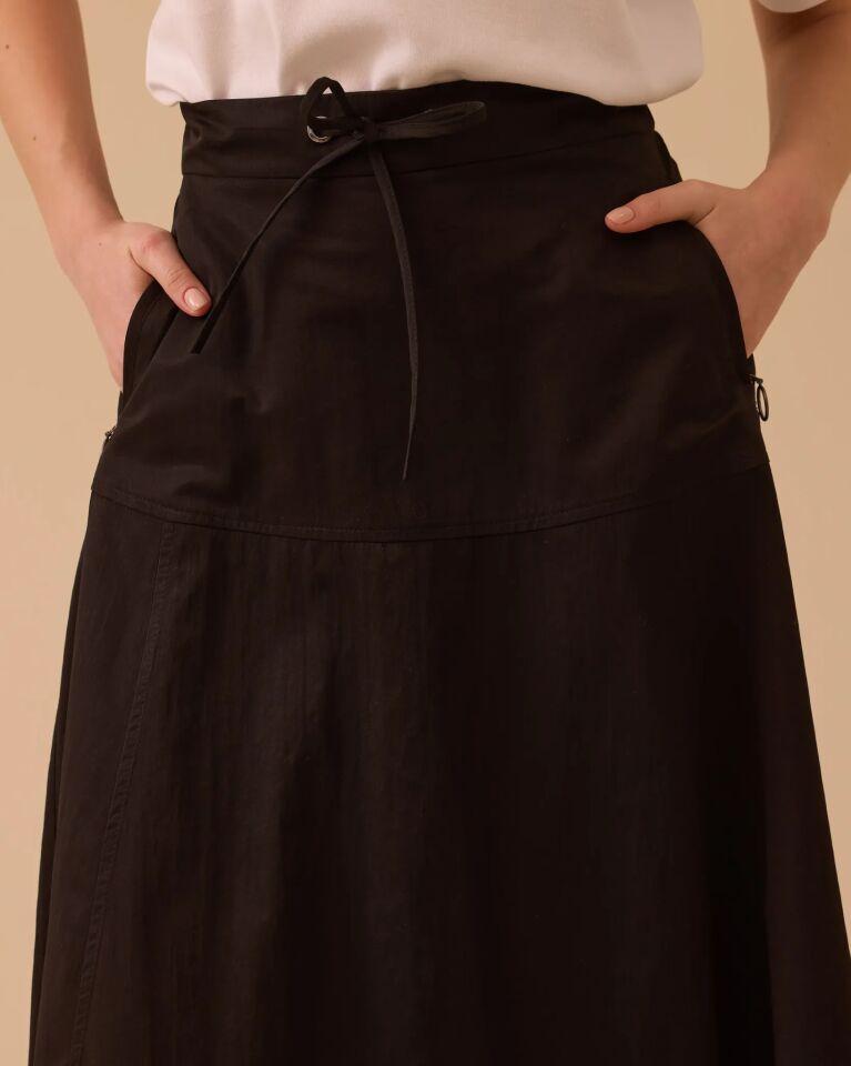 10003 CEP DETAYLI FERMUARLI PRAŞÜT KUMAŞ ETEK #26#