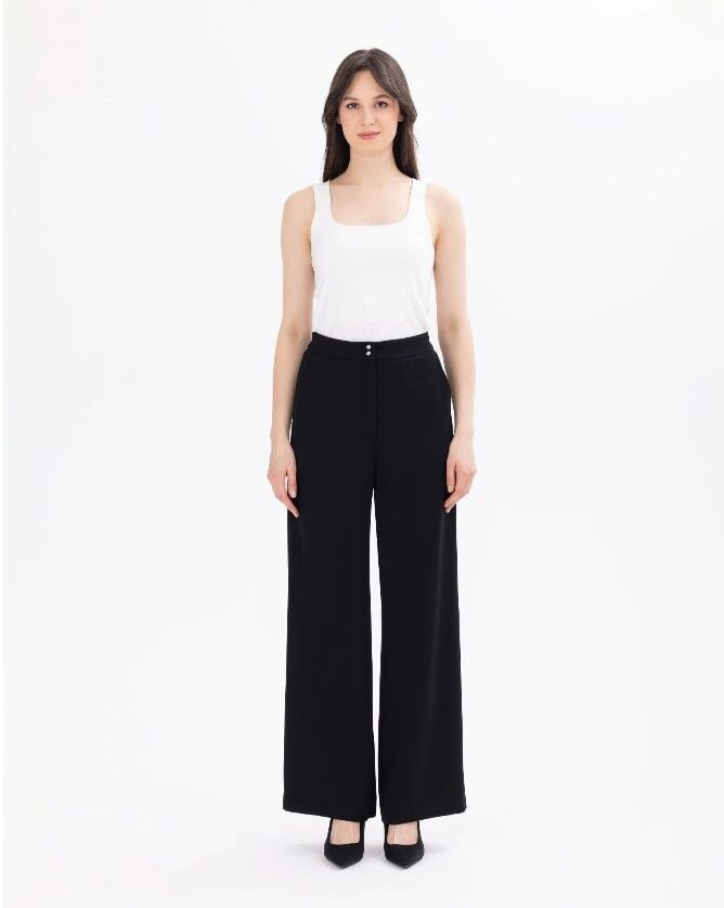 1014 KLASİK BOL PAÇA PANTALON