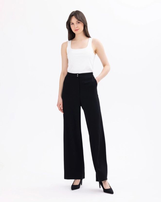 1014 KLASİK BOL PAÇA PANTALON