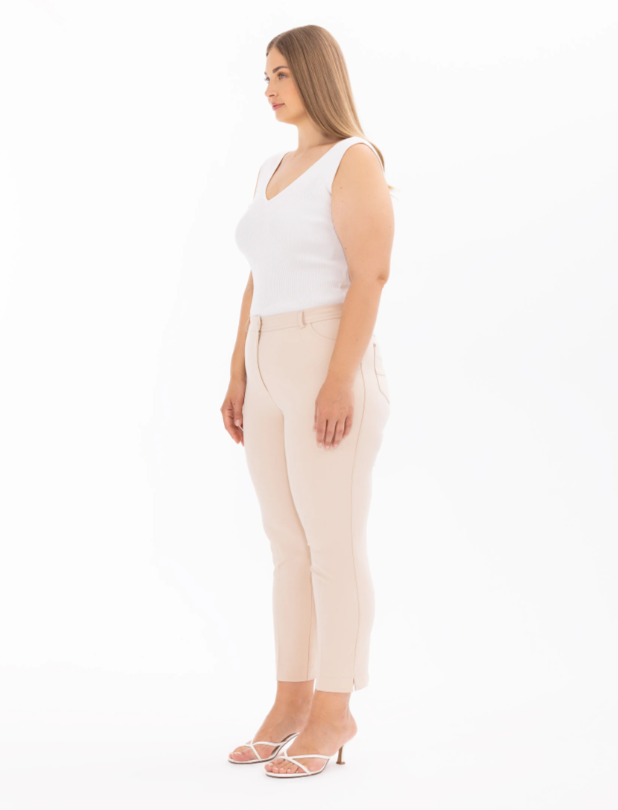 4002 PANTOLON KLASİK CEPLİ PANTOLON 10002411014002 #24-073 50 - bej