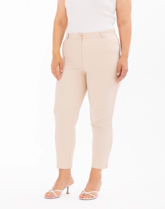4002 PANTOLON KLASİK CEPLİ PANTOLON 10002411014002 #24-073 50 - bej