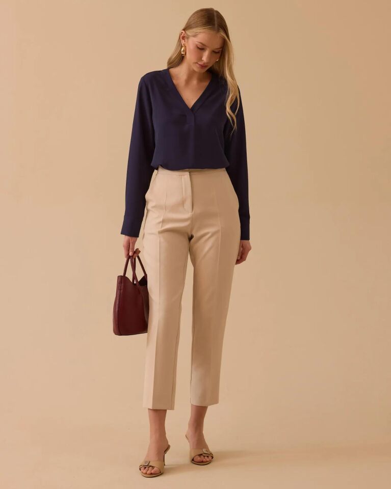 10010 KLASİK HAVUÇ PAÇA PANTALON #26#