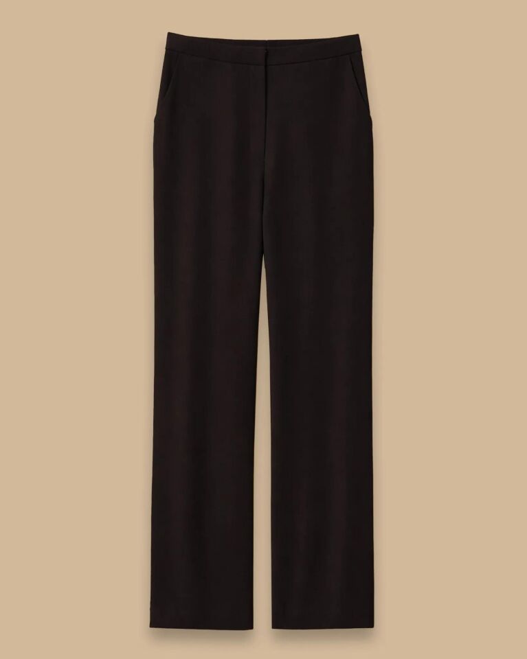 10005 ÖNDEN GİZLİ FERMUARLI KETEN PANTALON #26#