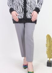 59021 CEP GÖRÜNÜMLÜ BELİ YARIMLASTİKLİ KLASİK DAR PAÇA PANTOLON QYS 59021 PANTOLON #23-093