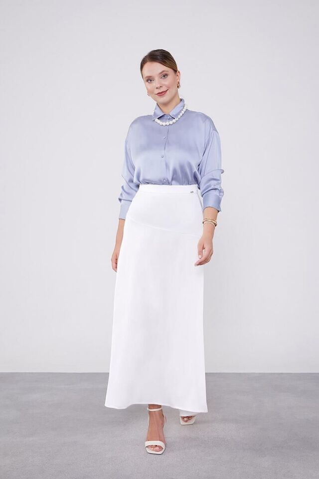 420045  KESİK MODEL SAQTEN ETEK QYS SATEB ETEJ #24-07#