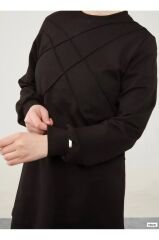 100241 PANTOLON ŞERİT DETAYLI İKİLİ TAKIM QKS