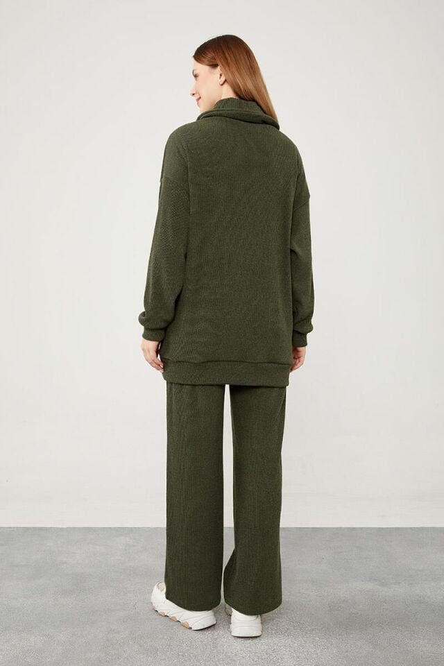 210067 TUNİK YANDAN PATLI SELANİK KUMAŞ QKS