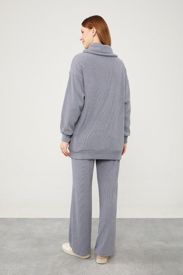 210067 TUNİK YANDAN PATLI SELANİK KUMAŞ QKS