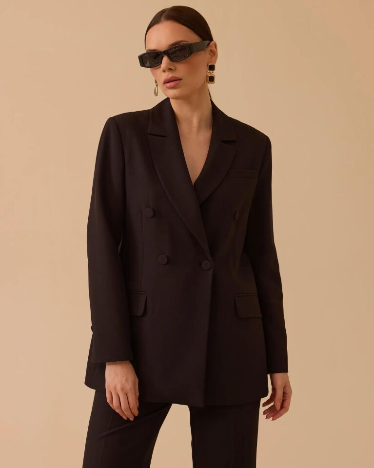 10008 ÖNDEN ÇİFT DÜĞMELİ BLZEAR CEKET #26#