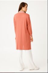 ÇİZGİ DETAYLI TRİKO HIRKA QKS 20830 #22-10#
