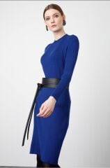 6809FTİLLİ TRİKO KISA ELBİSE QKS AHK #22-11#