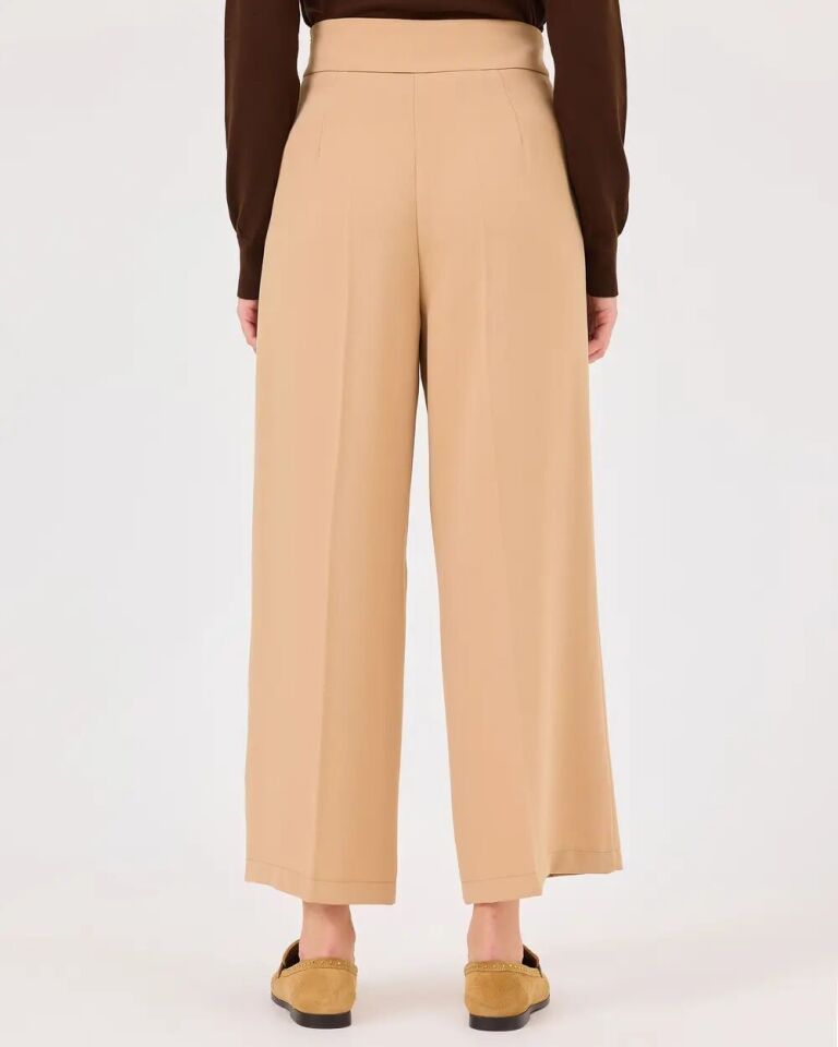1032 YANDAN FERMUARLI GÜNLÜK PANTOLON QKS 42 - CAMEL