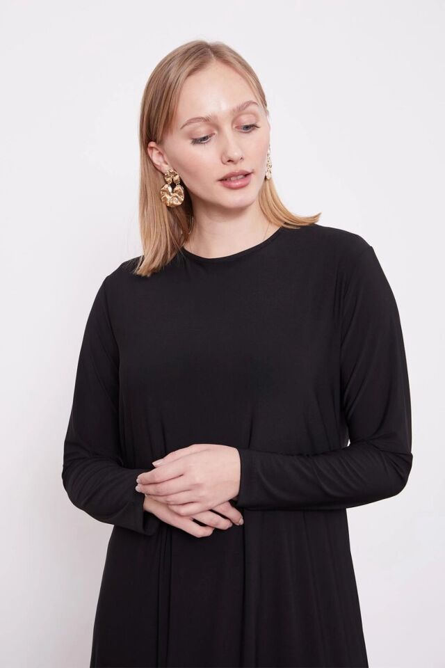 330264 SIFIR YAKA KOLU UZUN SANDY İÇLİK #02-25#