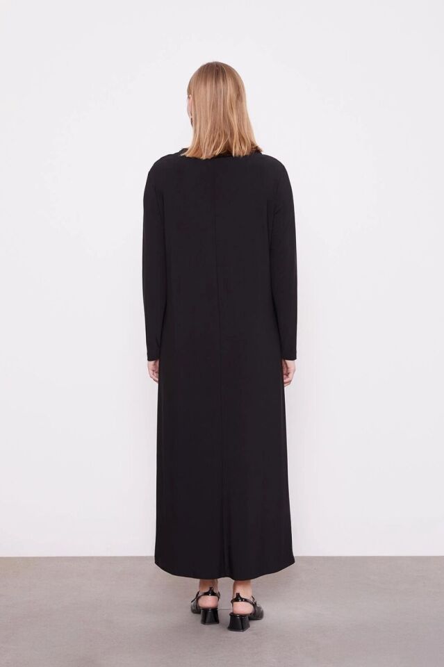 330264 SIFIR YAKA KOLU UZUN SANDY İÇLİK #02-25#