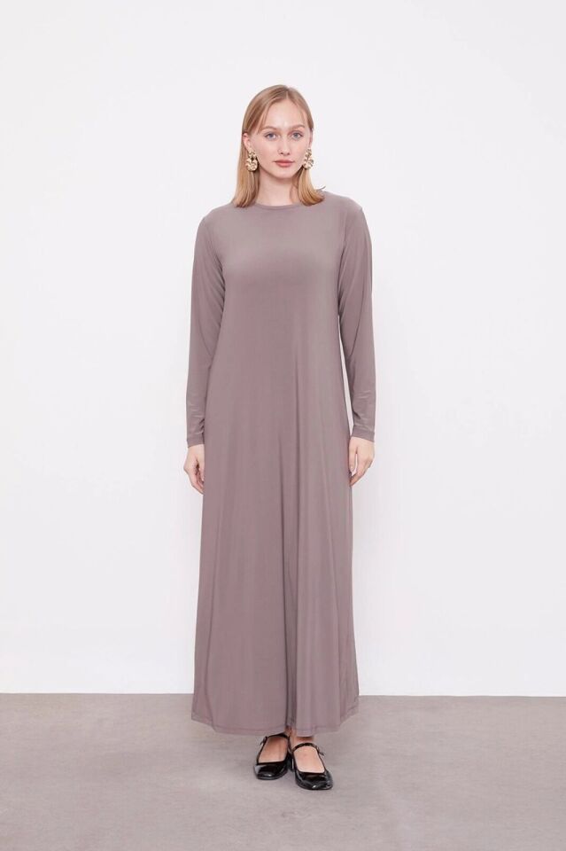 330264 SIFIR YAKA KOLU UZUN SANDY İÇLİK #02-25#