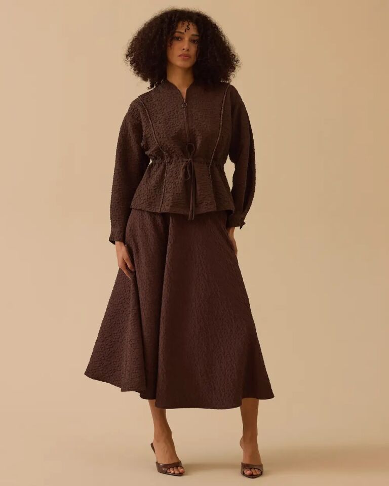 1010 DESENLİ FERMUARLI GOFTE CEKET #26#