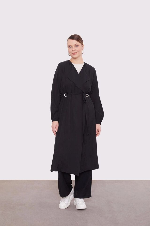 100537 KOL UCU LASTİKLİ BELİ BÜZGÜLÜ UZUN İKİLİ TAKIM #02-25#