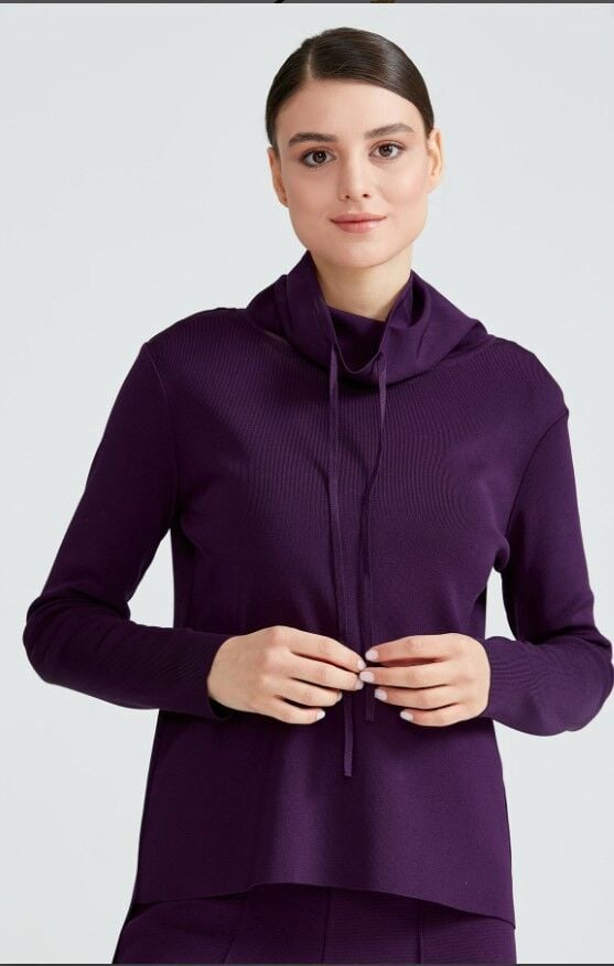 21191 BOĞAZLI RAYON BLUZ TAKIM QKS TAKIM 21191 #23-103