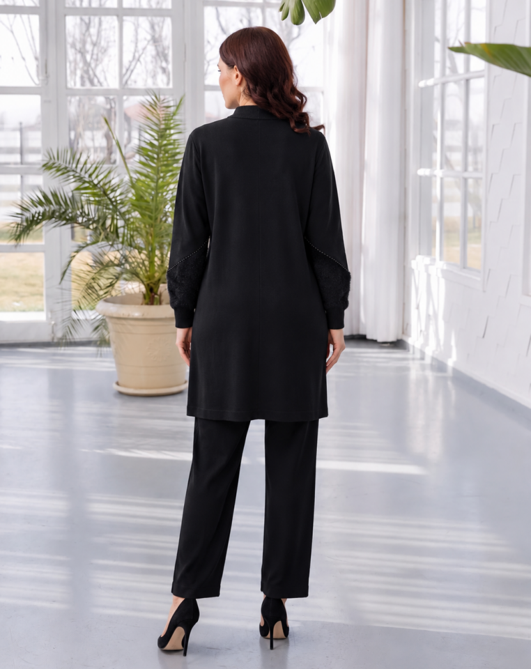 2516-BBP-25K_R080 MODAL HIRKA TRİKO KONBİNLİ ÜÇLÜ TAKIM #10-25#