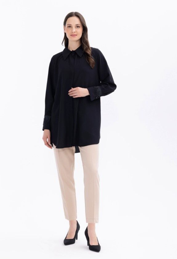 1020 ŞIK GÖMLEK TUNİK 11231204201020 QKS GÖMLEK TUNİK 1020 #23-10#