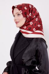 I-1610 LEVİDOR TWİLL İPEK EŞARP #07-25#