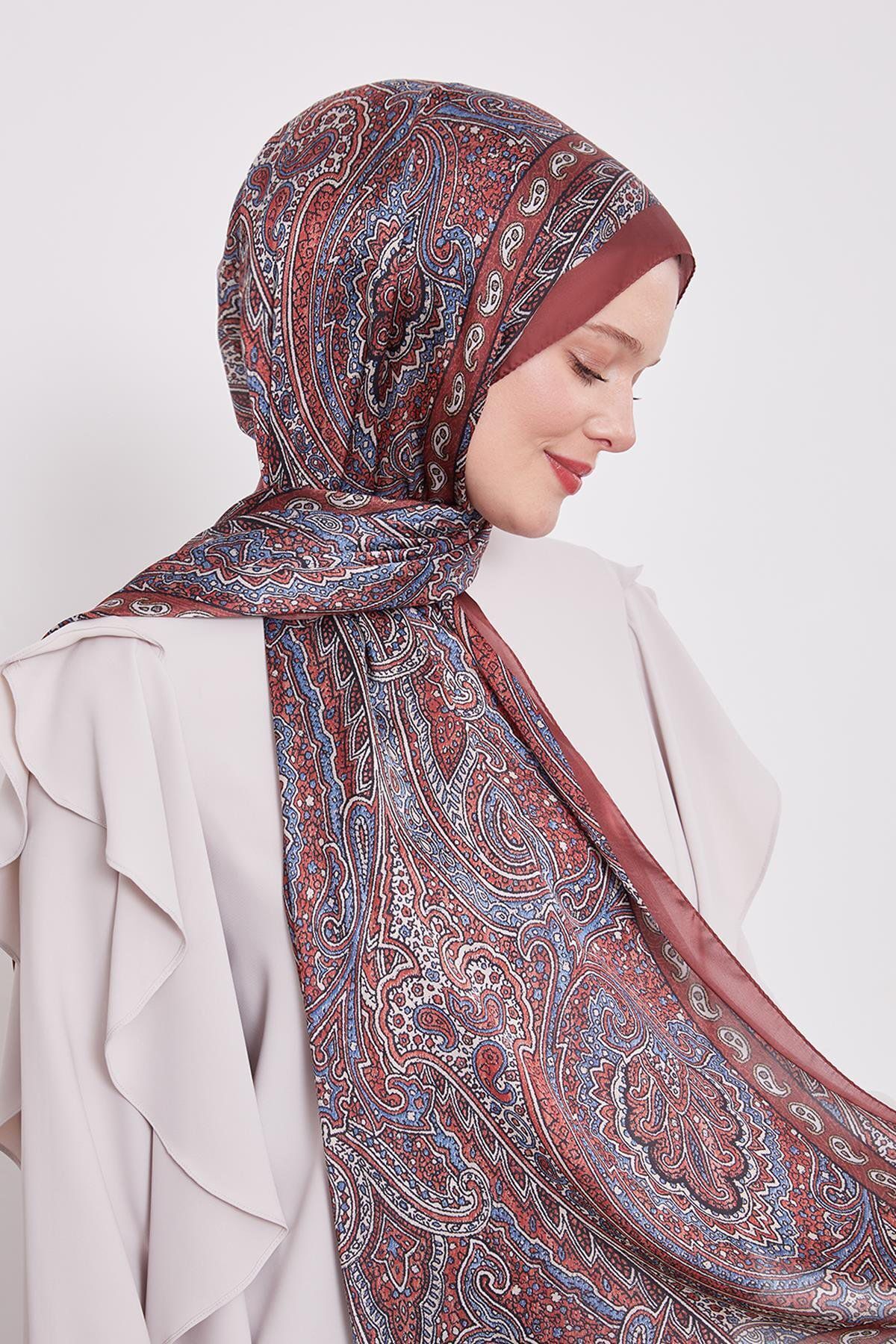 11968B LEVİDOR HİNT İPEĞİ ŞAL #07-25#