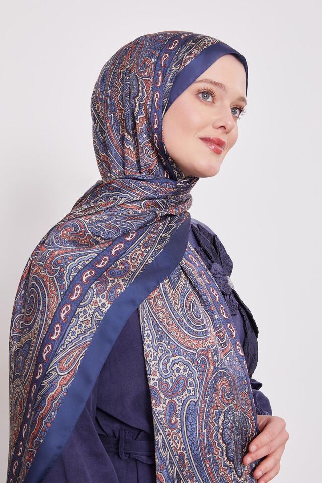 11968B LEVİDOR HİNT İPEĞİ ŞAL #07-25#