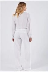 59056 ÖNDEN ÇİFT DÜĞMELİ BOL PAÇA PANTOLON QYS PANTOLON 59056 #23-04#