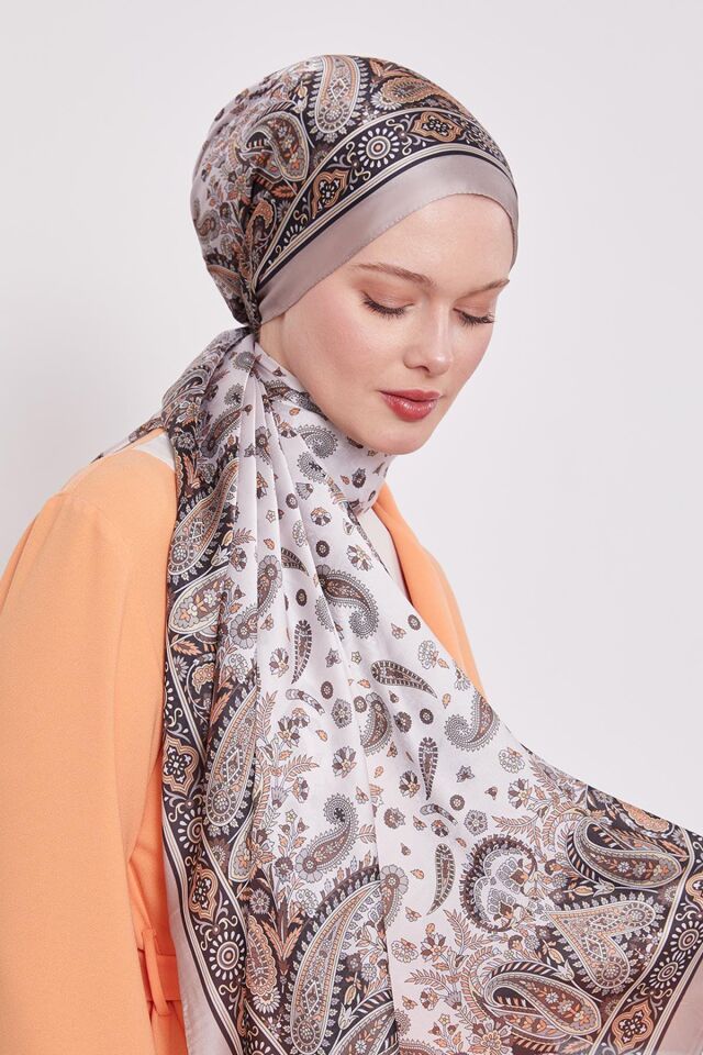 11905 LEVİDOR HİNT İPEĞİ ŞAL #07-25#